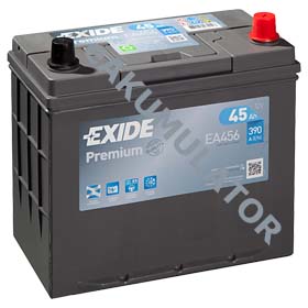 Akumulator Exide Premium 45Ah EA456 (Cienkie Klemy)